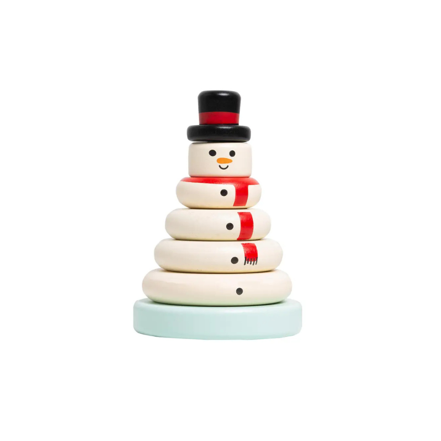 PRE- ORDER | Snowman Stacking Toy