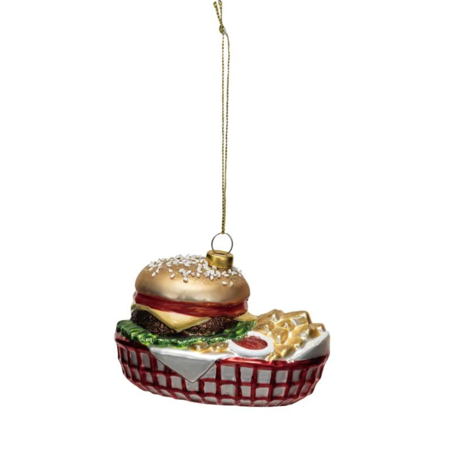 Burger Combo Ornament