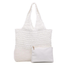 Load image into Gallery viewer, Topanga Tote | White
