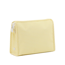 Load image into Gallery viewer, Roadie Pouch | Large | Gingham Buttercup
