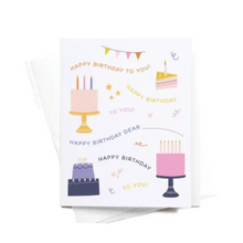 Load image into Gallery viewer, Happy Birthday Song Card
