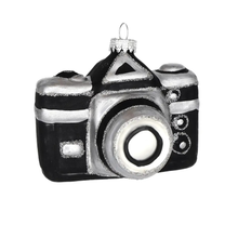 Load image into Gallery viewer, Black Camera Ornament
