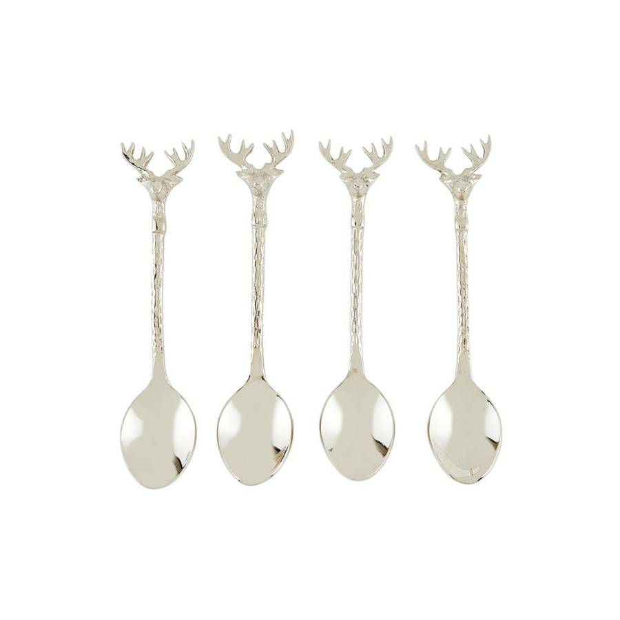 Deer Appetizer Spoons | Set of 4
