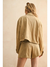 Load image into Gallery viewer, Pleated Suede Set | Jacket
