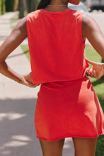 Load image into Gallery viewer, Lorna Linen Mini Skirt | Orange
