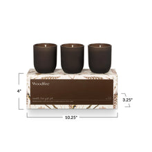 Load image into Gallery viewer, Candle Trio Gift Set | Woodfire
