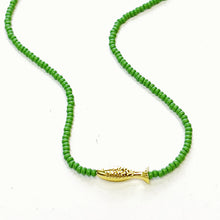 Load image into Gallery viewer, Lucky Fish Beaded Necklace | 4 Colors
