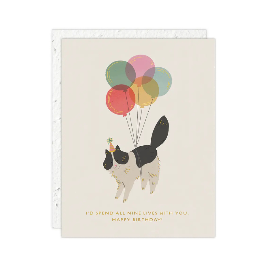 Plantable! | Birthday Kitty Card