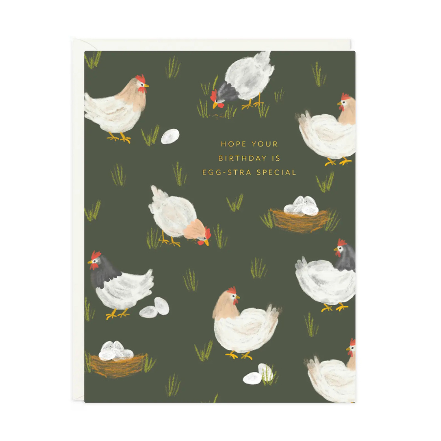 Birthday Hens Card
