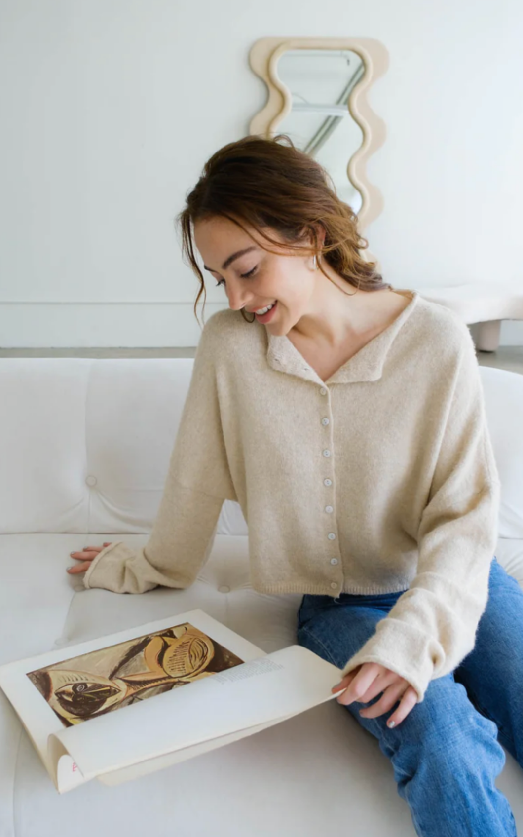 Piper Cardigan | Natural