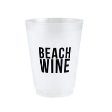 Load image into Gallery viewer, Reusable Cup Set | Beach Wine | 8 Pack
