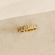 Load image into Gallery viewer, Baguette Eternity Band Ring
