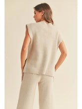 Load image into Gallery viewer, Katelyn Sweater Set | Vest | Ivory
