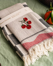 Load image into Gallery viewer, Hand Stitched Kitchen Towel | Tomato
