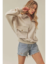 Load image into Gallery viewer, Ariana Pullover | Cream
