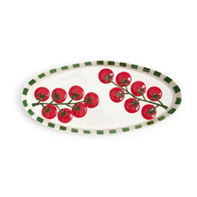 Load image into Gallery viewer, Tomato Oval Platter
