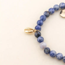 Load image into Gallery viewer, Shell Charm Bracelet | Wave
