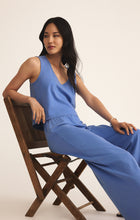 Load image into Gallery viewer, Sloane V-Neck Top | Bay Blue
