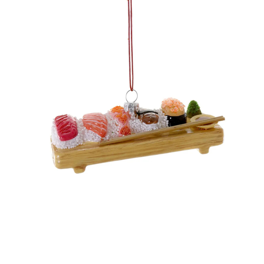 Deluxe Sushi Board Ornament