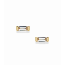 Load image into Gallery viewer, Jadey Baguette Studs
