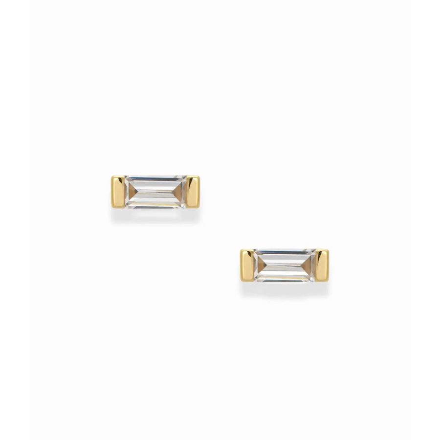 Jadey Baguette Studs
