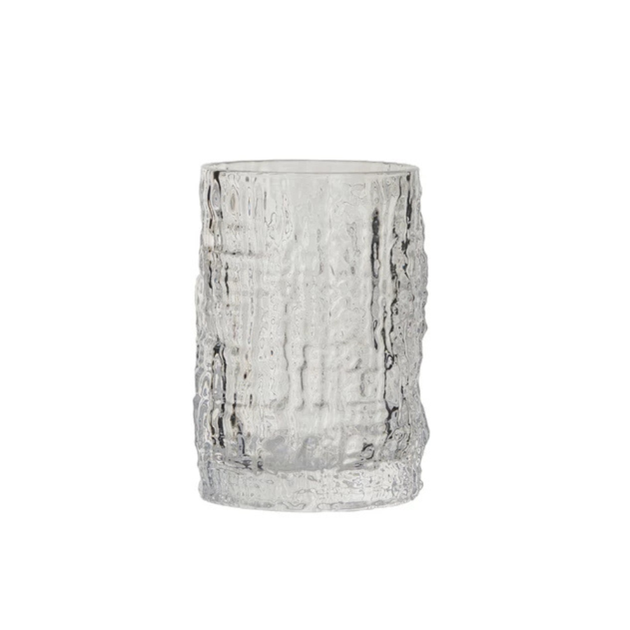 10 oz. Embossed Drinking Glass