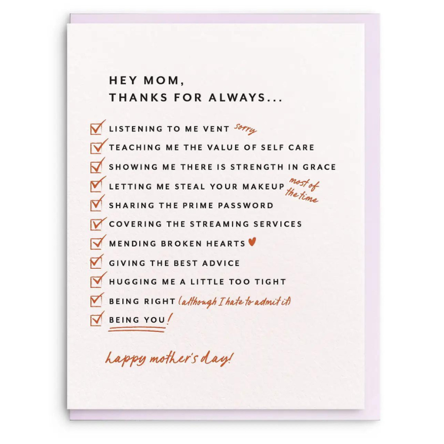 Mom List