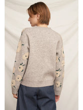 Load image into Gallery viewer, Flower Cloud Pullover Sweater
