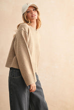 Load image into Gallery viewer, Sprinkled Effect Sweater | Oatmeal

