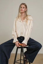 Load image into Gallery viewer, Riley Eyelet Blouse
