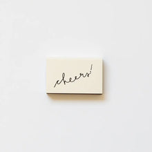 Load image into Gallery viewer, Cheers Matchbook
