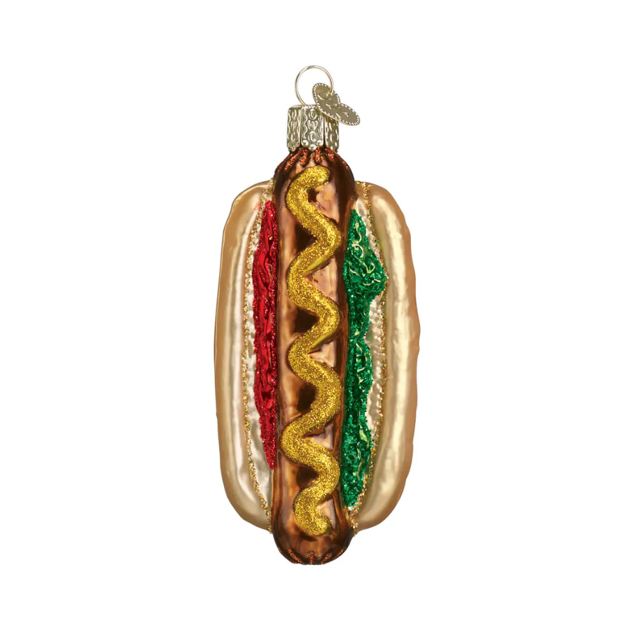 Hot Dog Ornament