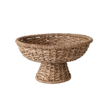 Load image into Gallery viewer, Bankuan + Rattan Footed Bowl
