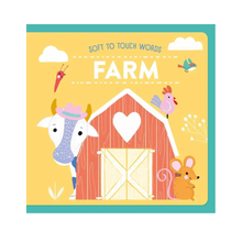 Load image into Gallery viewer, Soft To Touch Words Farm By Little Genius Books
