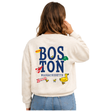 Load image into Gallery viewer, Boston Icon Sweatshirt | Oatmeal
