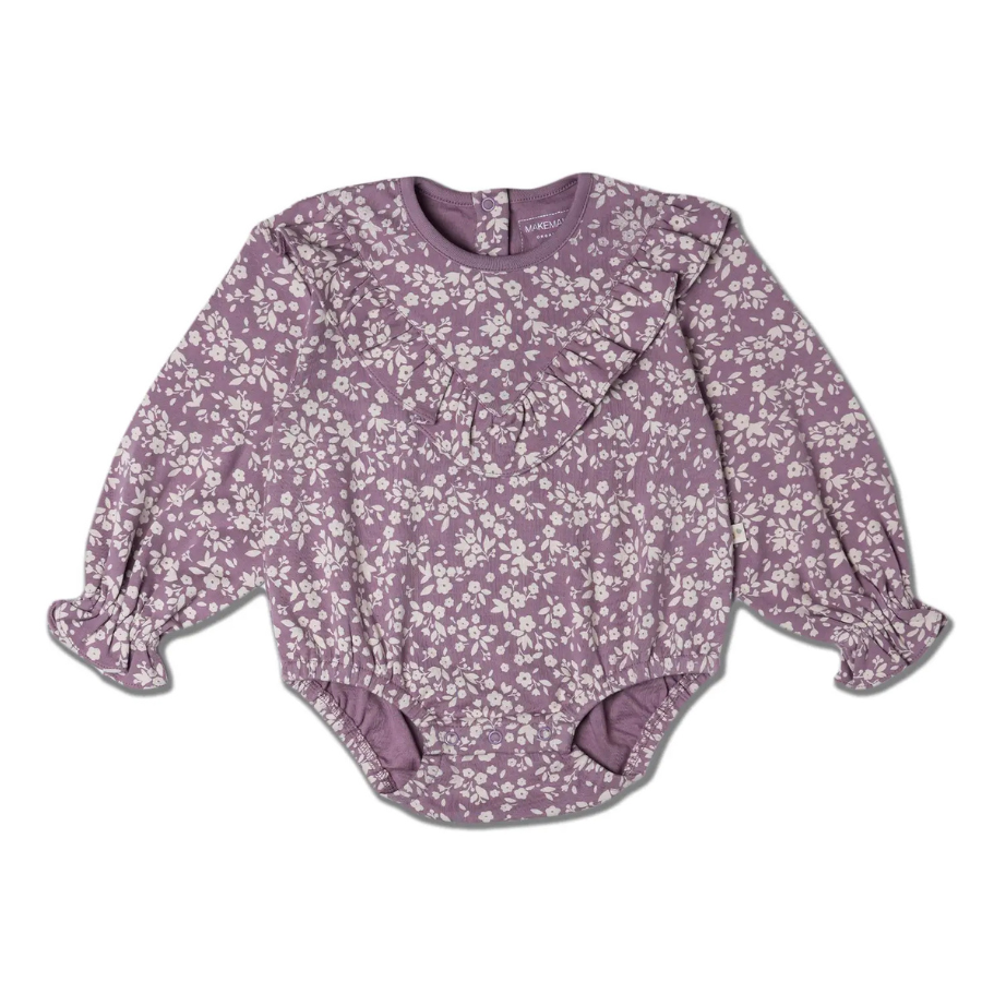 Ruffle Bubble Romper | Thistle