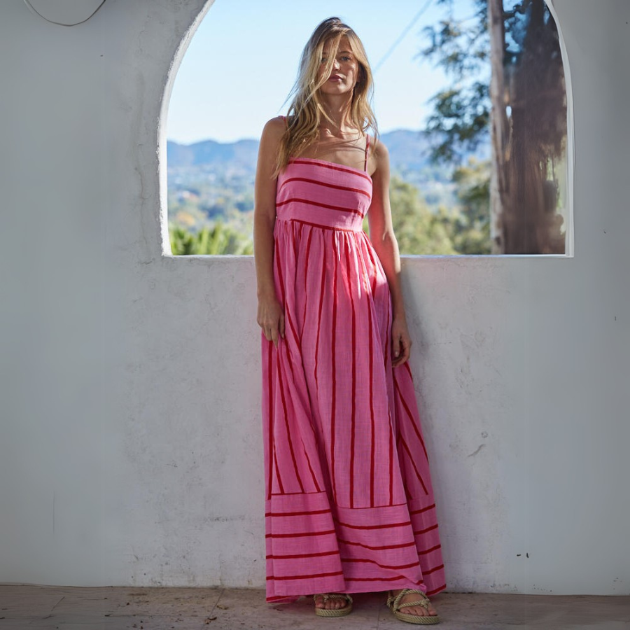 Lynsey Striped Maxi