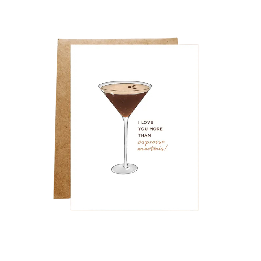 Espresso Martini Card