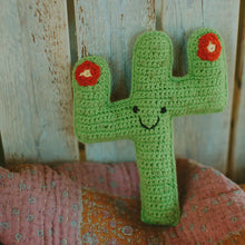 Load image into Gallery viewer, Crochet Rattle | Cactus
