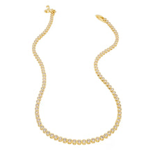Load image into Gallery viewer, 18K Gold Diamond Tennis Necklace
