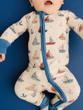 Load image into Gallery viewer, Nautical Sail Bamboo Sleeper
