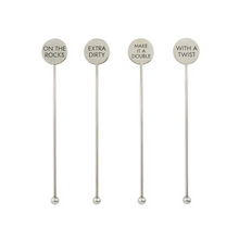 Load image into Gallery viewer, Stainless Steel Stir Sticks | Set of 4
