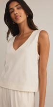 Load image into Gallery viewer, Sloane V-Neck Top | Sea Salt
