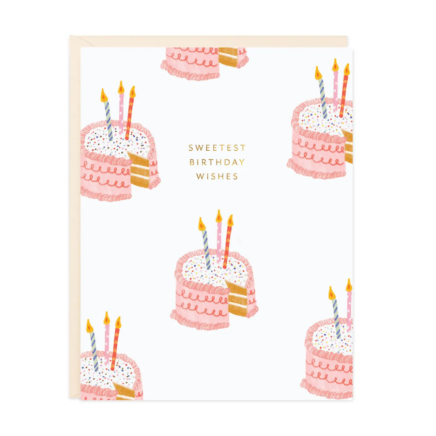 Sweetest Birthday Cake Card