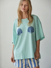 Load image into Gallery viewer, Sun-Kissed Shell Tee | Mint
