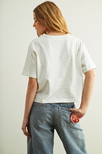 Load image into Gallery viewer, Linen Knitted Short Sleeve | White
