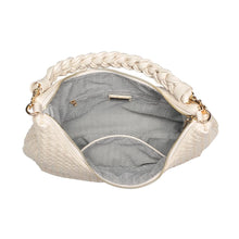 Load image into Gallery viewer, Sabrina Woven Hobo | Cream
