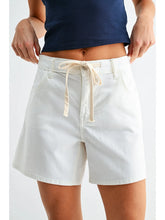 Load image into Gallery viewer, Linen Tie Waist Short
