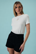 Load image into Gallery viewer, Cocktail Embroidered USA Baby Tee

