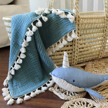 Load image into Gallery viewer, Caspian Narwhal Stuffed Animal

